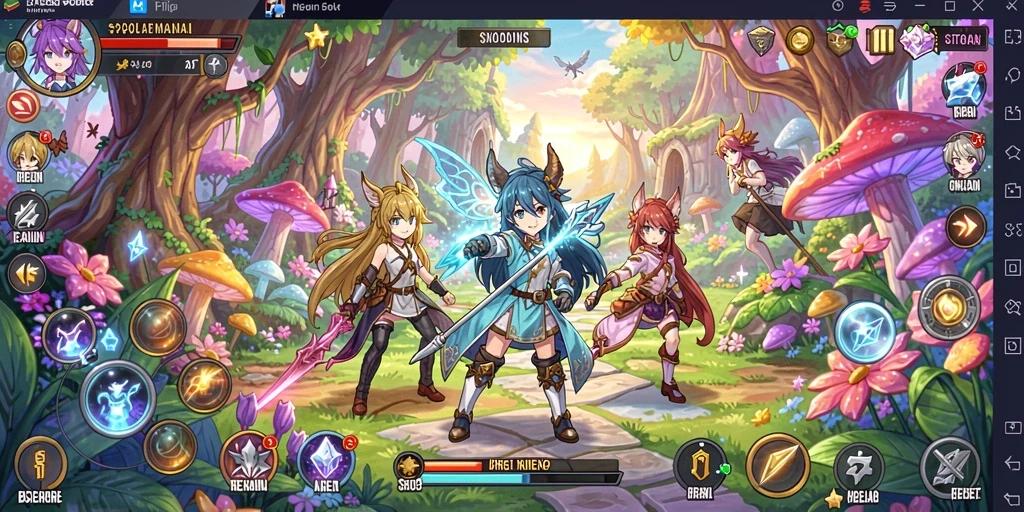 Screenshot 3: Tampilkan fitur kustomisasi karakter.