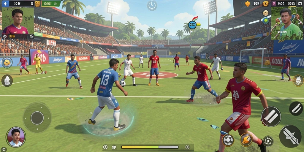 Mode multiplayer yang seru dan interaktif.