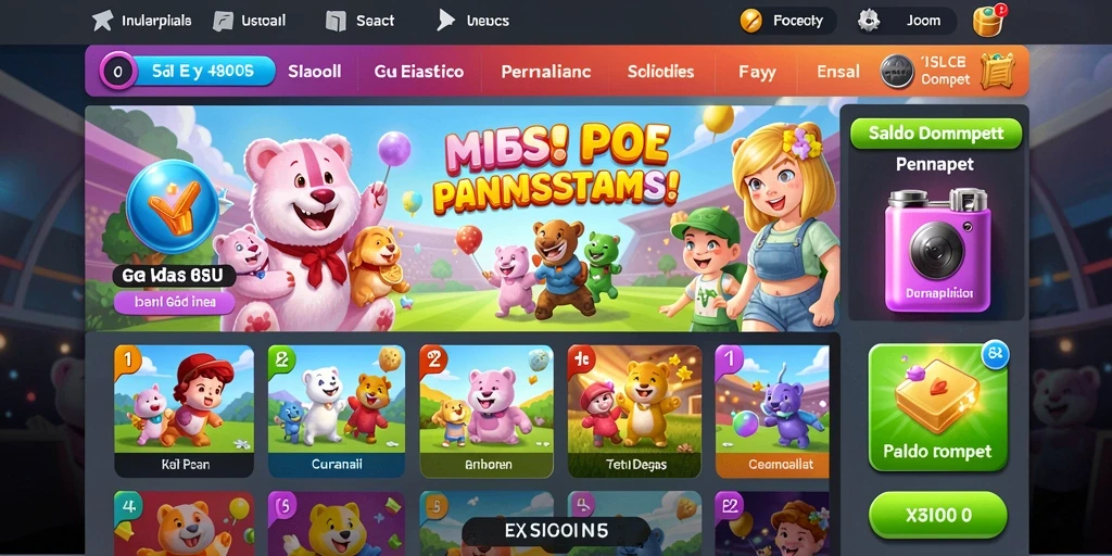Fitur multiplayer yang memungkinkan bermain bersama teman.