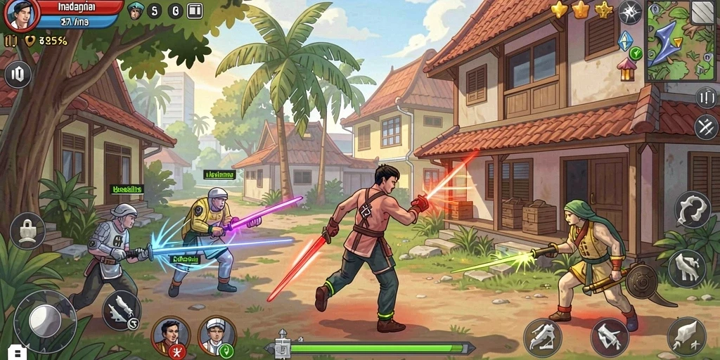 Salah satu level menantang dalam ID6788.