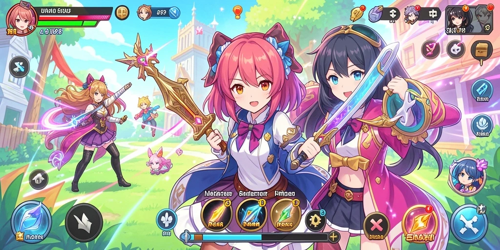 Screenshot dengan tampilan grafis yang memukau dan detail.