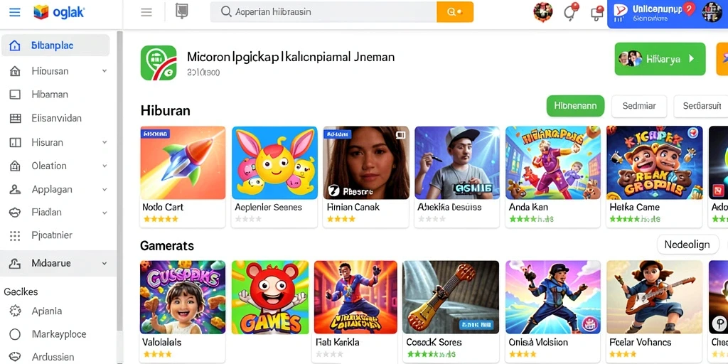 Pertarungan epik melawan bos besar yang menantang.