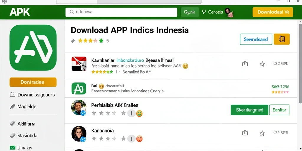 Tangkapan layar menampilkan berbagai item dalam permainan.