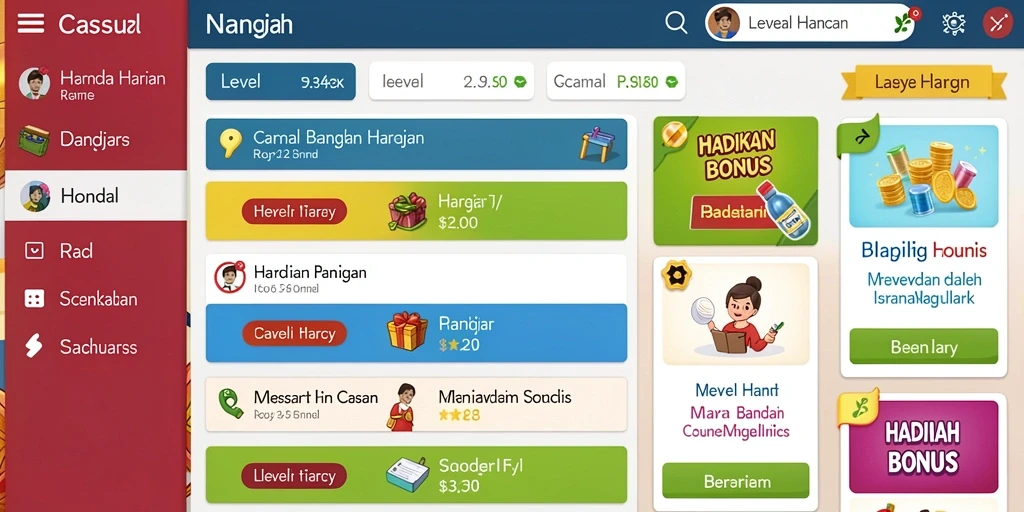 Tantangan seru di setiap level Y89.